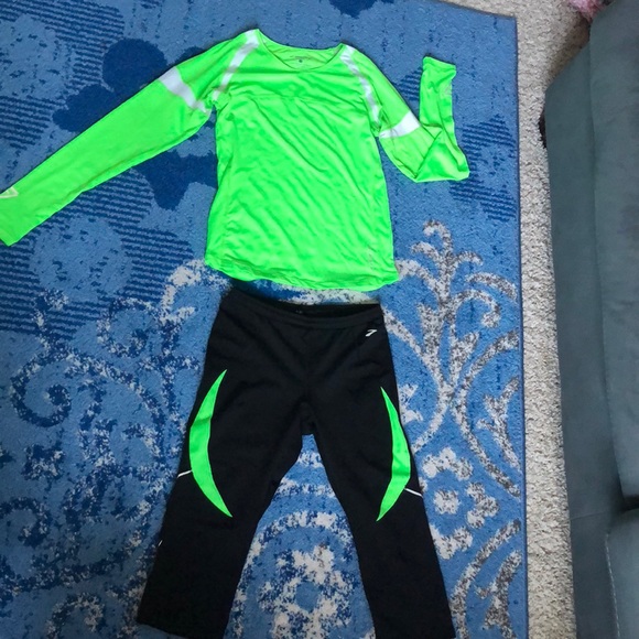 Brooks Other - Running pants and running shirt